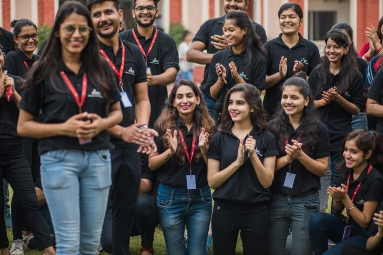 Students at Ellen College of Design