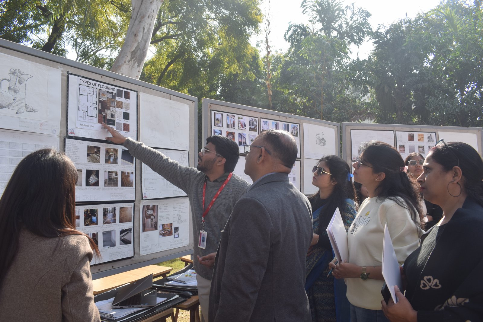 Navigating the Semester-End Jury at Ellen College of Design